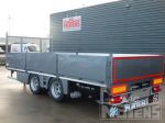 802127 metallic grijs aanhangwagen tandem as